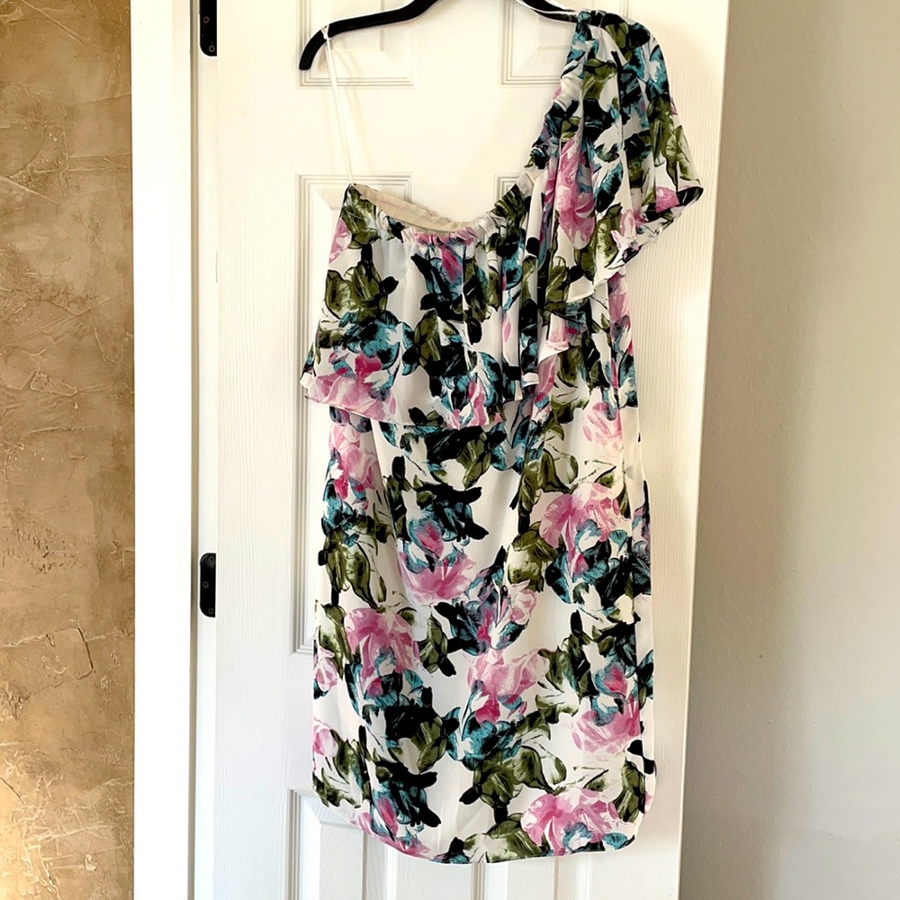 Vince Camuto One Shoulder Dress